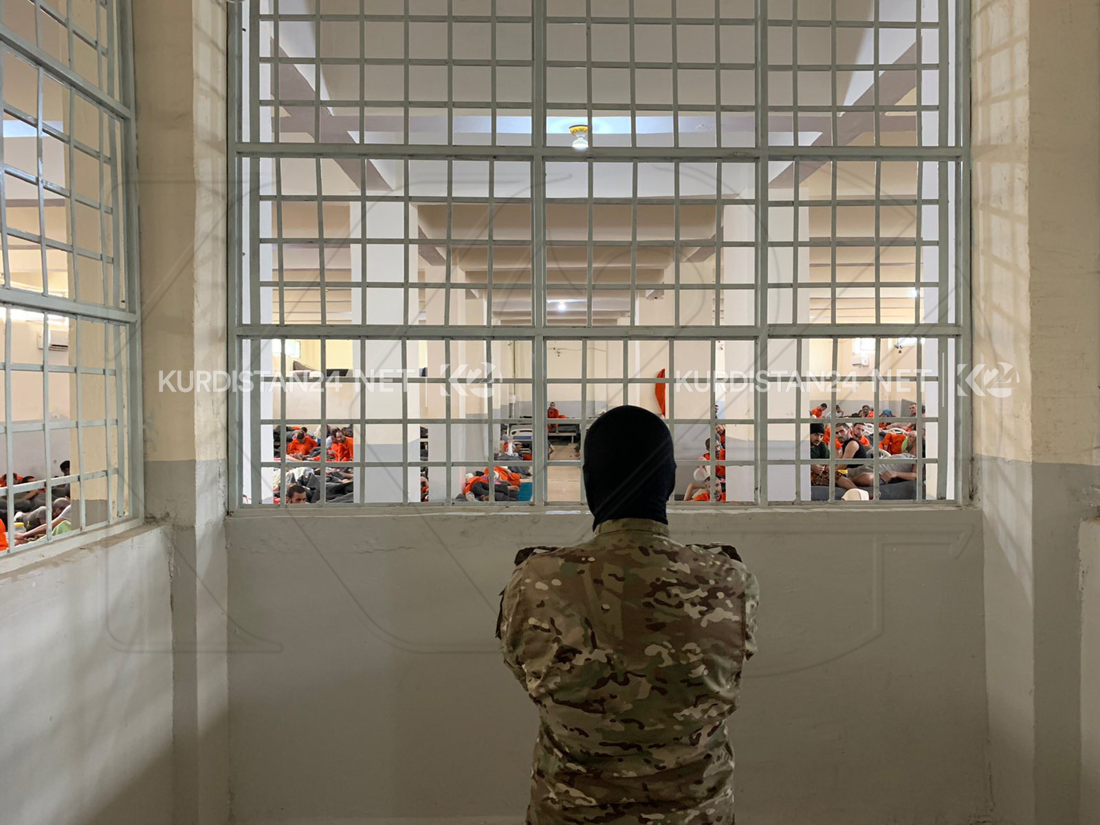 In Pictures: ISIS foreign fighters in Gweran Prison in Syria